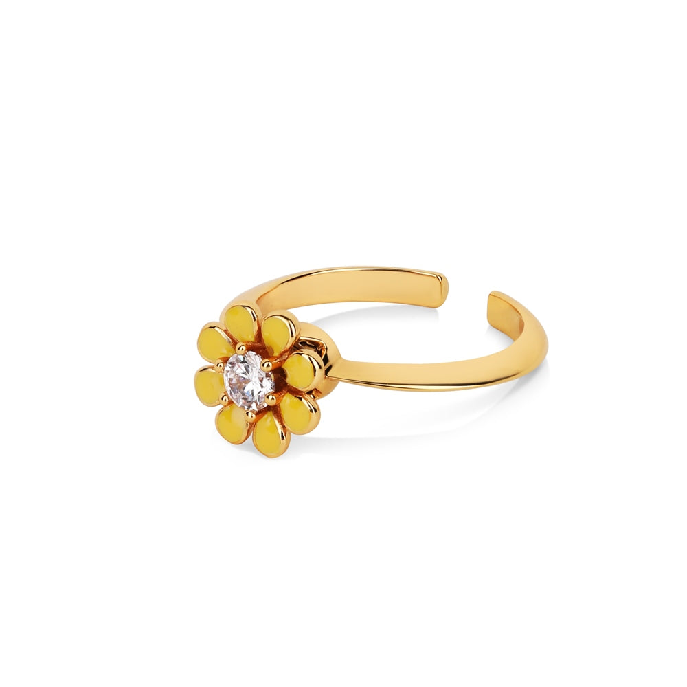 Newbridge, Yellow Flower Revolving Ring