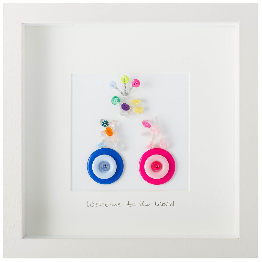 Button Studio, Welcome to the World Framed