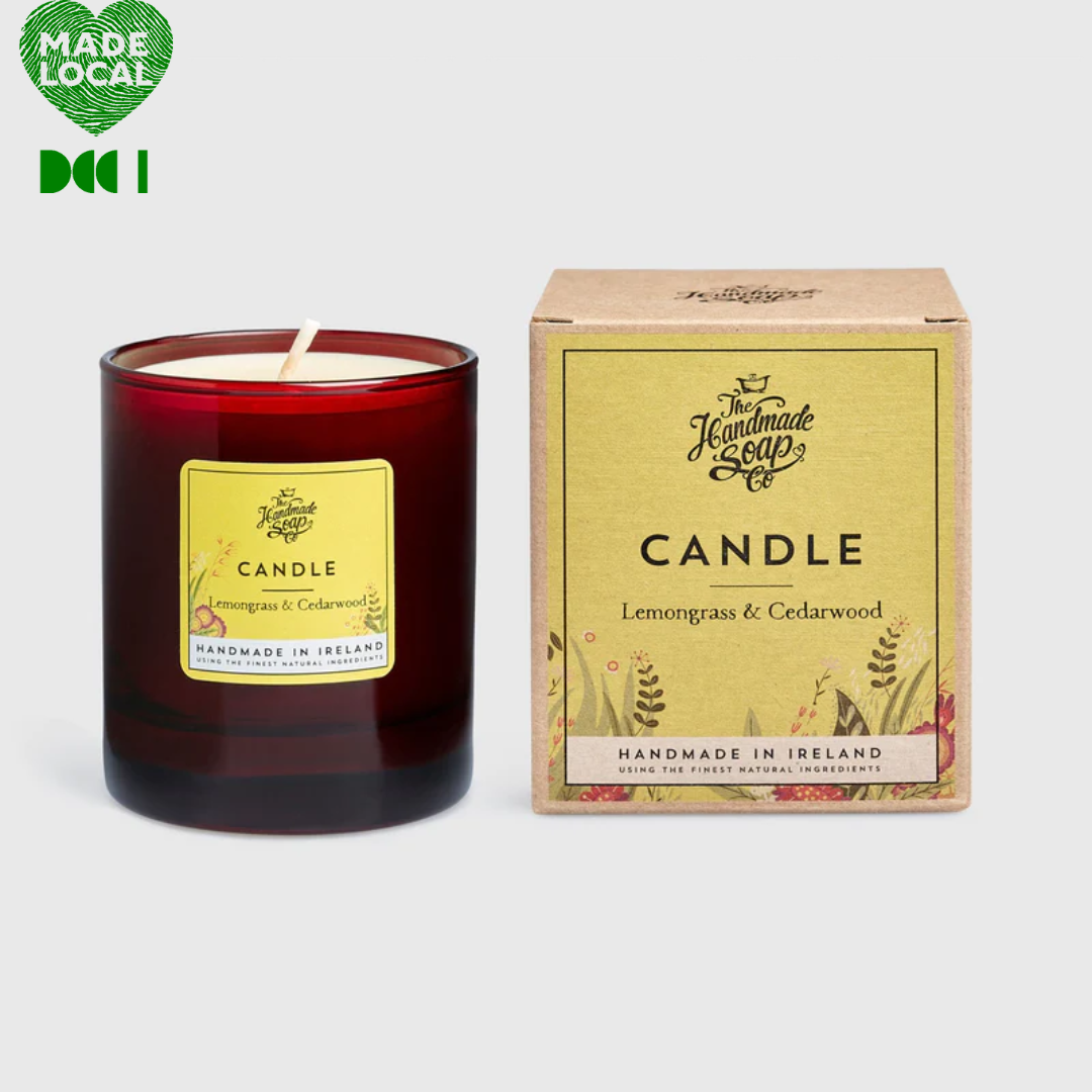 The Handmade Soap Company, Lemongrass & cedarwood candle