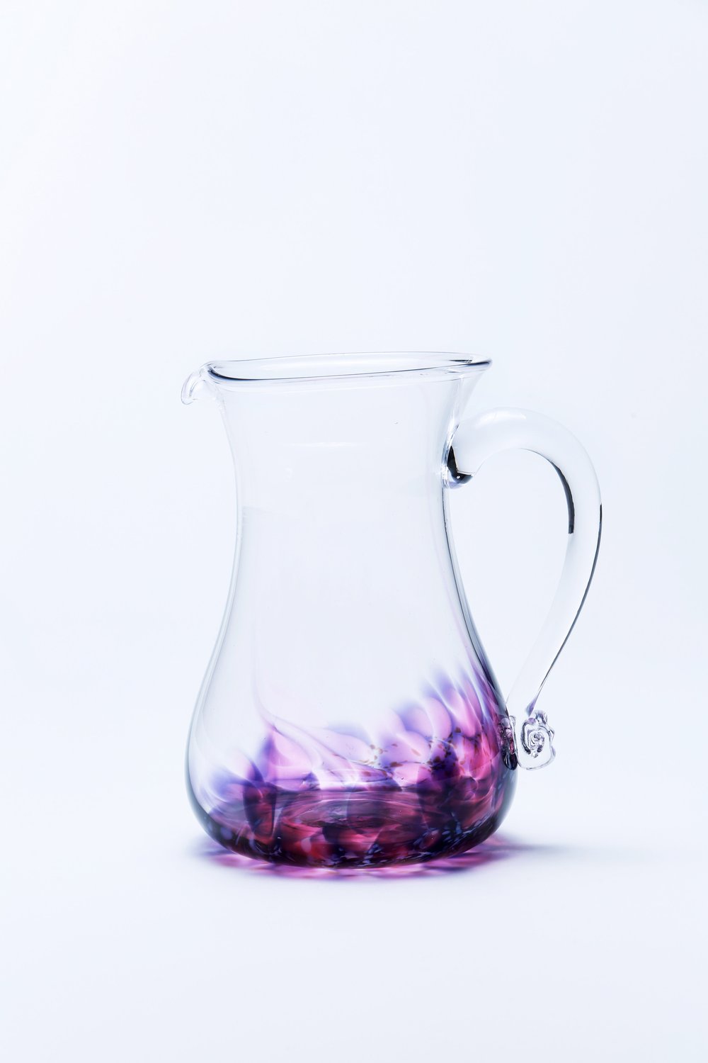 Jerpoint Glass, Medium Round Jug Berry