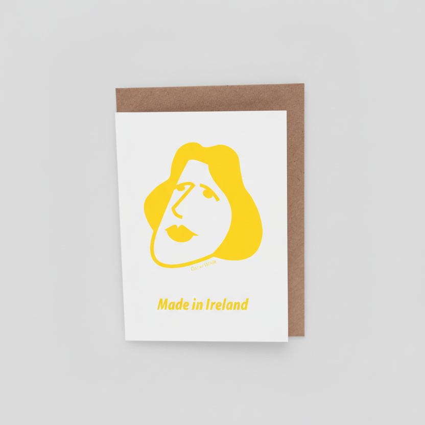 Oscar Wilde Card Quinlans Gift Shop