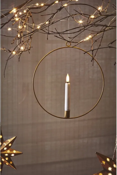 Mini Candle Ring Gold