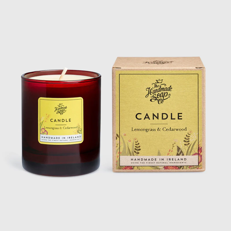 The Handmade Soap Company, Lemongrass & cedarwood candle