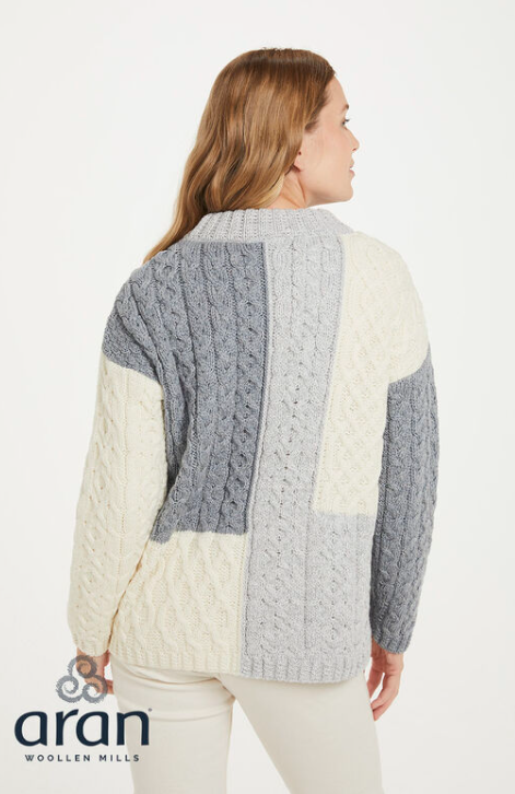 Medium SS Patchwork Sweater