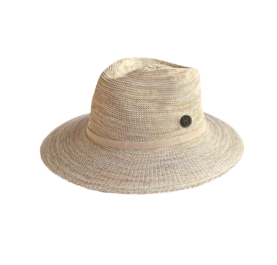 Aston Fedora Mixed Camel - 58cm