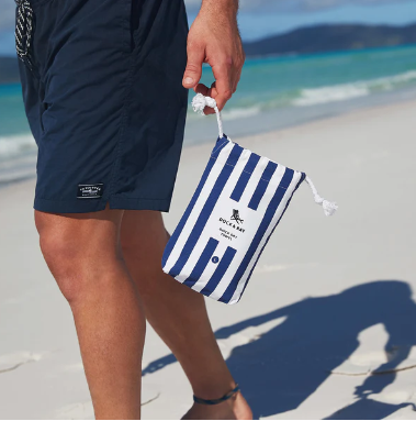 Towel - Cabana - Large -Whitsunday Blue