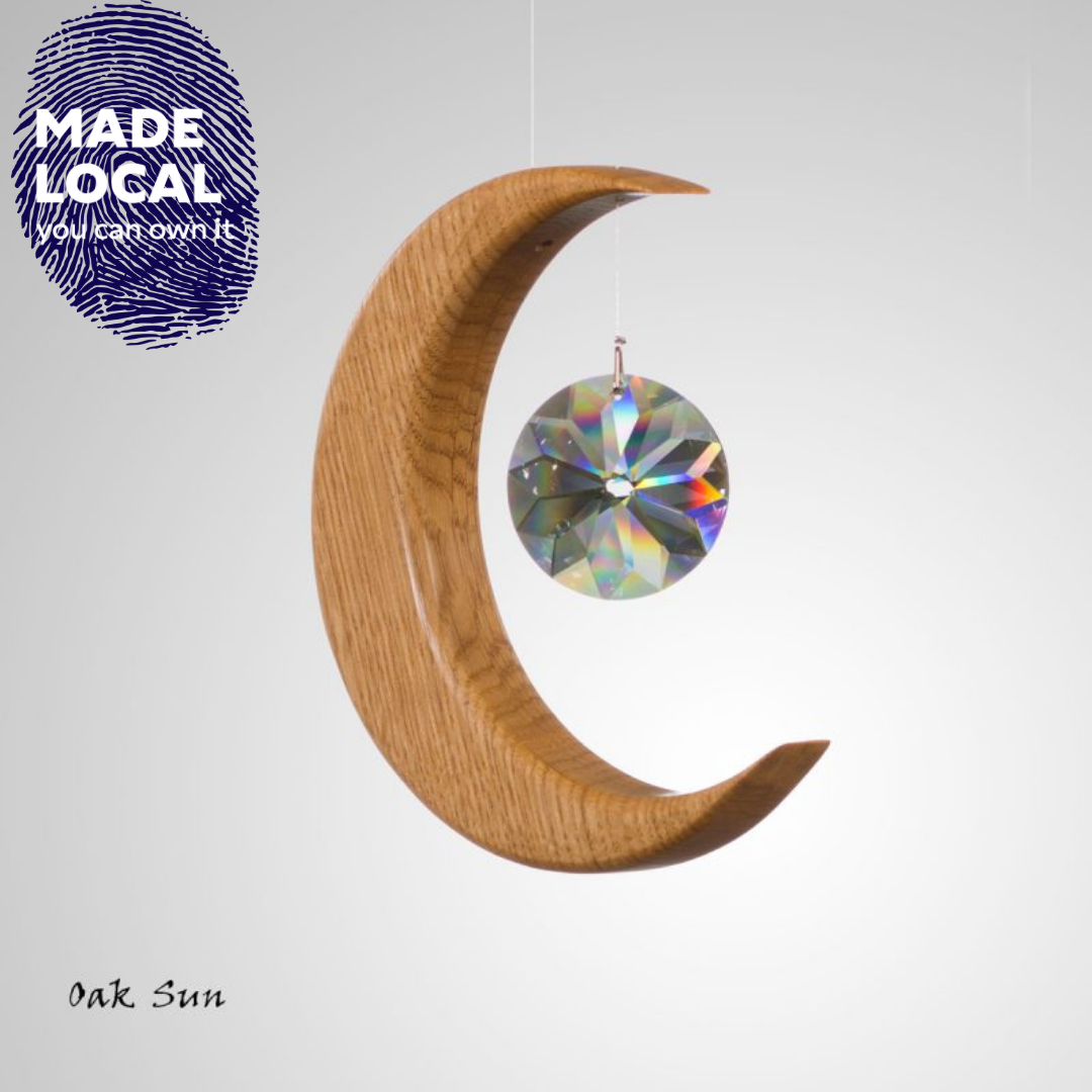 Artwood, Oak Moon Suncatcher - Medium