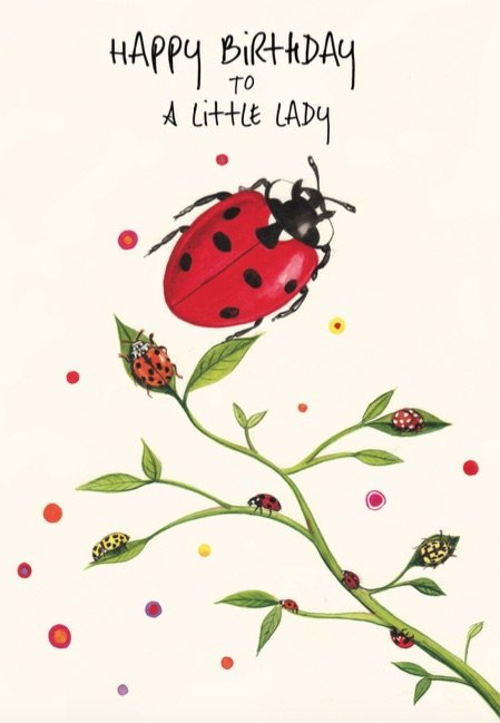 A Little Lady Card