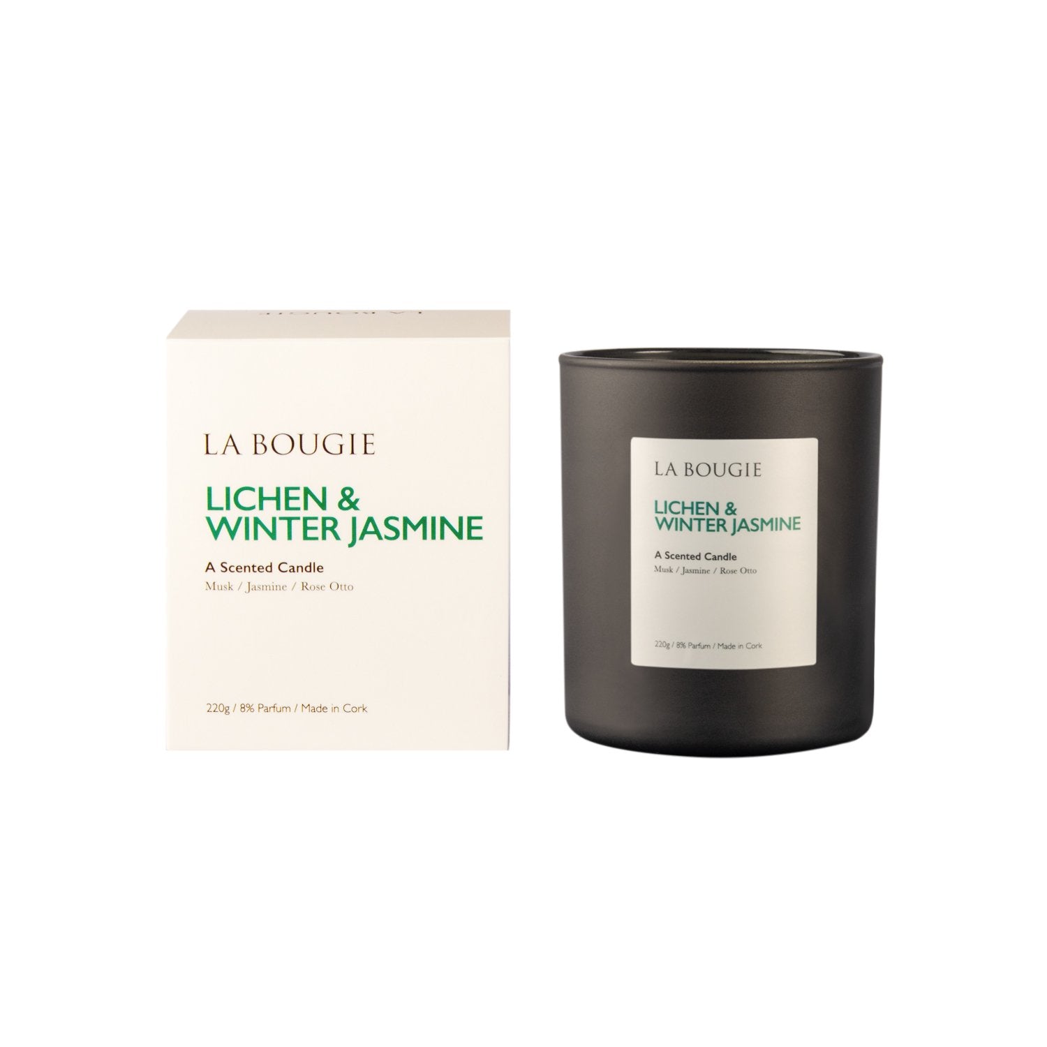 Lichen & Winter Candle